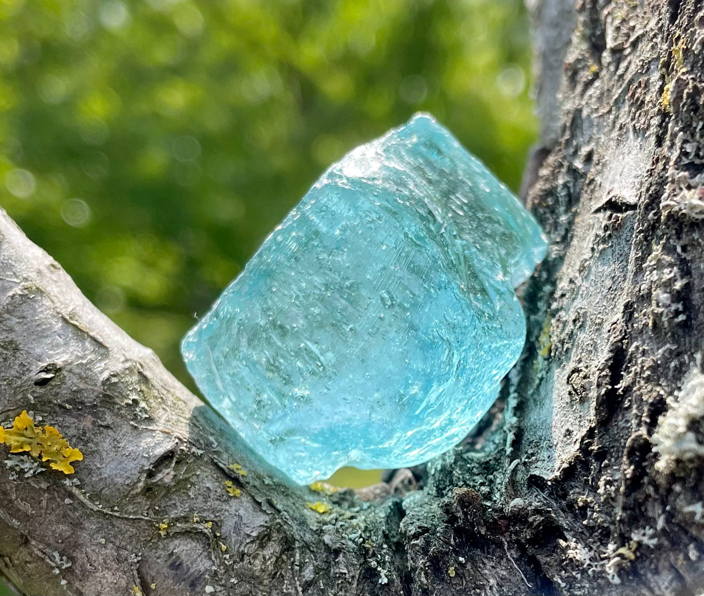 ANDARA• Africain bleu Isis ~ 26 g  | cristal Afrique | A2352