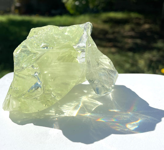 Rare ANDARA Français Elfique Yzé ~ 246 g | French Crystal Andara 6D