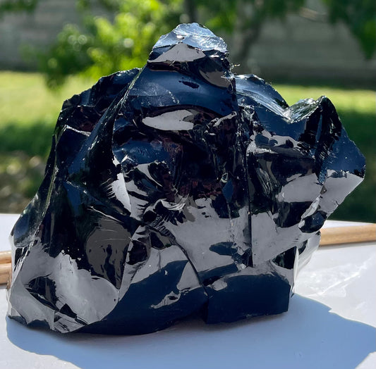 Très rare ANDARA Iridium Noir |  351 g | cristaux quantique 5D