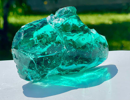 ANDARA Français Emeraude des Chamanes 148 g | cristal quantique 5D