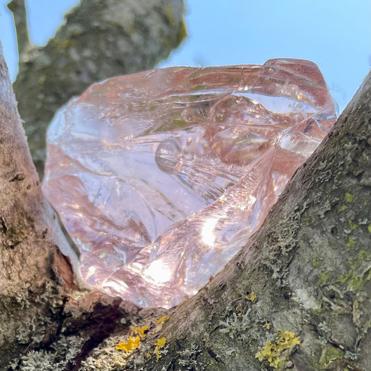 Très Rare ANDARA Rose de France Lady Nellie 127 g | cristaux andaras