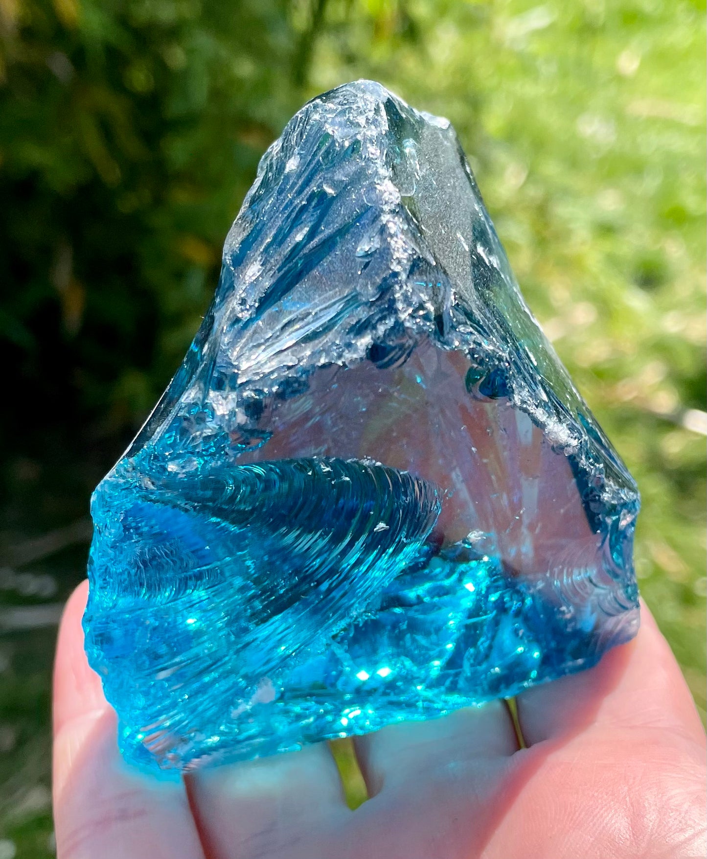 Rare ANDARA Russe Siberian bleu  365 g ~ cristaux andaras