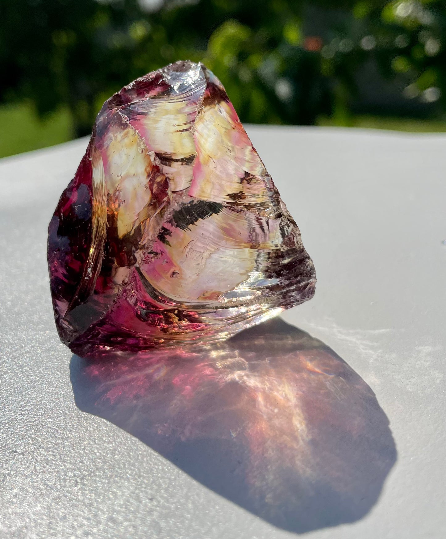 Rare ANDARA cristallin multicolore 118 g | Boutique cristaux Andaras