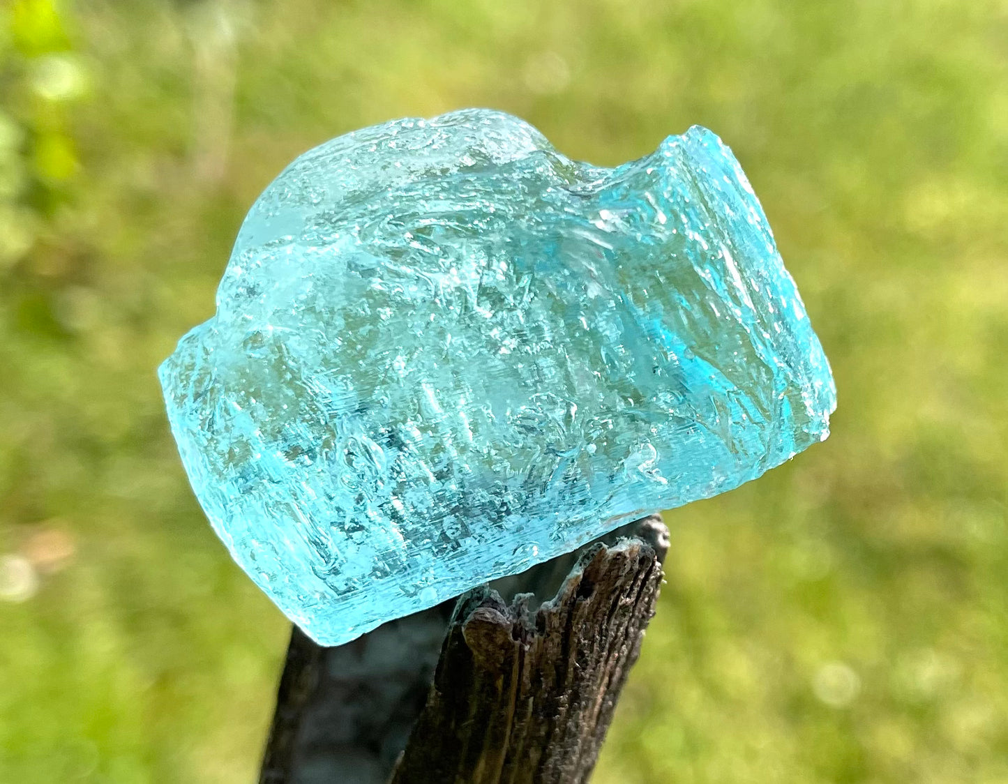 ANDARA• Africain bleu Isis ~ 26 g  | cristal Afrique | A2352