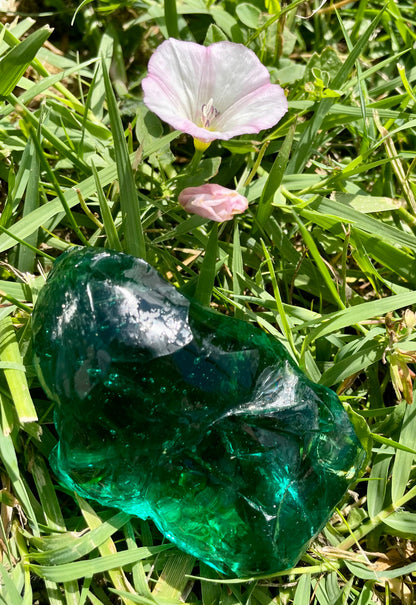 ANDARA Français Emeraude des Chamanes 148 g | cristal quantique 5D