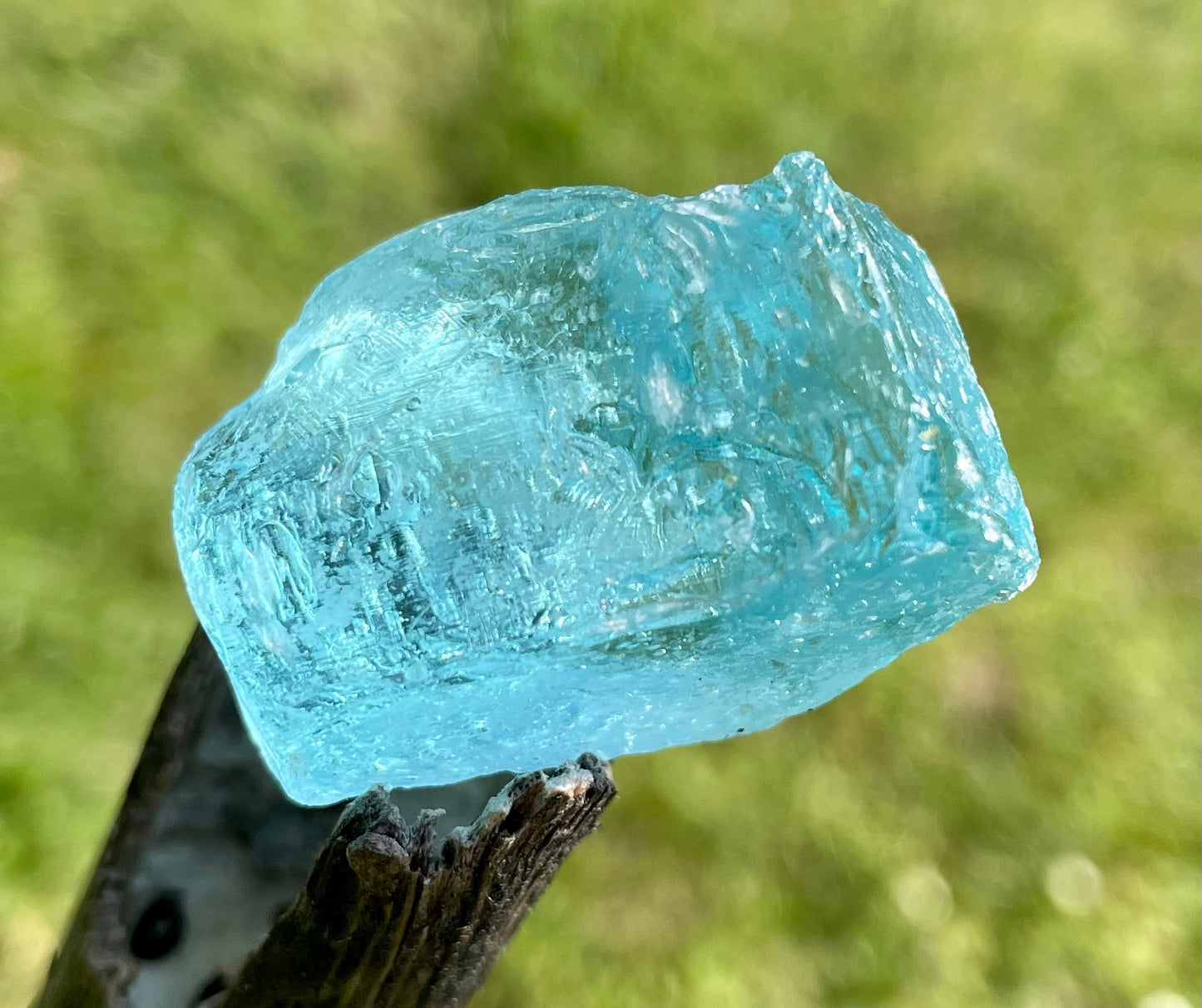 ANDARA• Africain bleu Isis ~ 26 g  | cristal Afrique | A2352