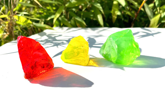 Trinité ANDARA• Paix et Sagesse 72 g / Cristaux Andaras / REF 47