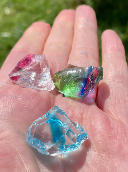Trinité Mini Babies ANDARA cristallin multicolore 24 g | Boutique cristaux Andaras