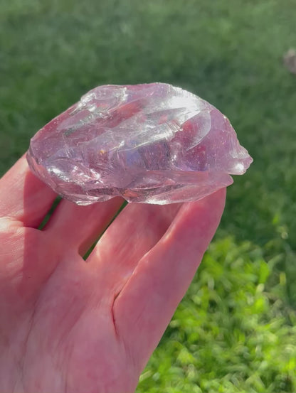Rare ANDARA Français Lilas Vénusien – Émanation de la Rose Cosmique | 163 g  / 777 cristal 5D •