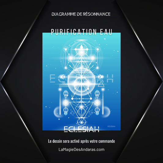 Purification de l'eau / Dessin Agissant : diagramme de résonance