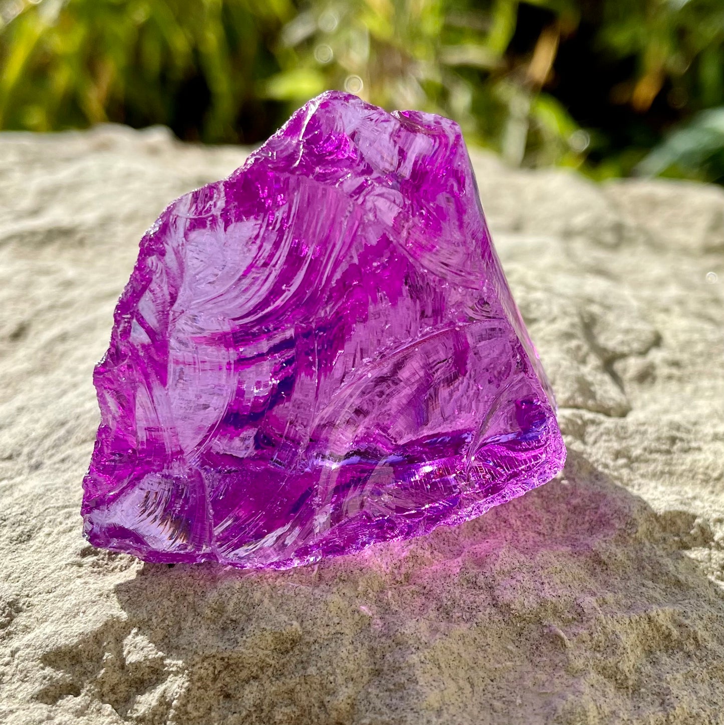 ANDARA• Lilac Magenta Ascensionné ~ 66 g | Cristal Quantique 5D