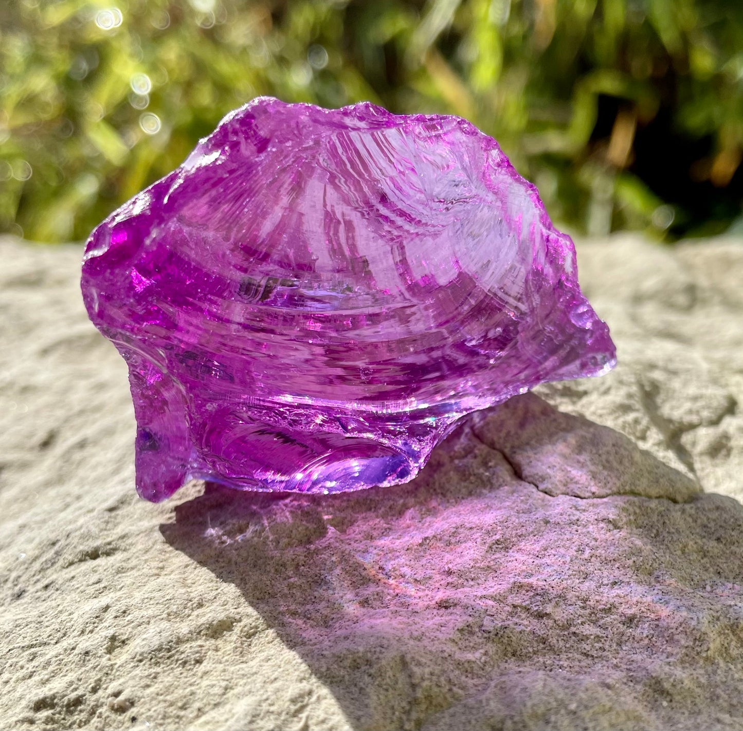 ANDARA• Lilac Magenta Ascensionné ~ 66 g | Cristal Quantique 5D