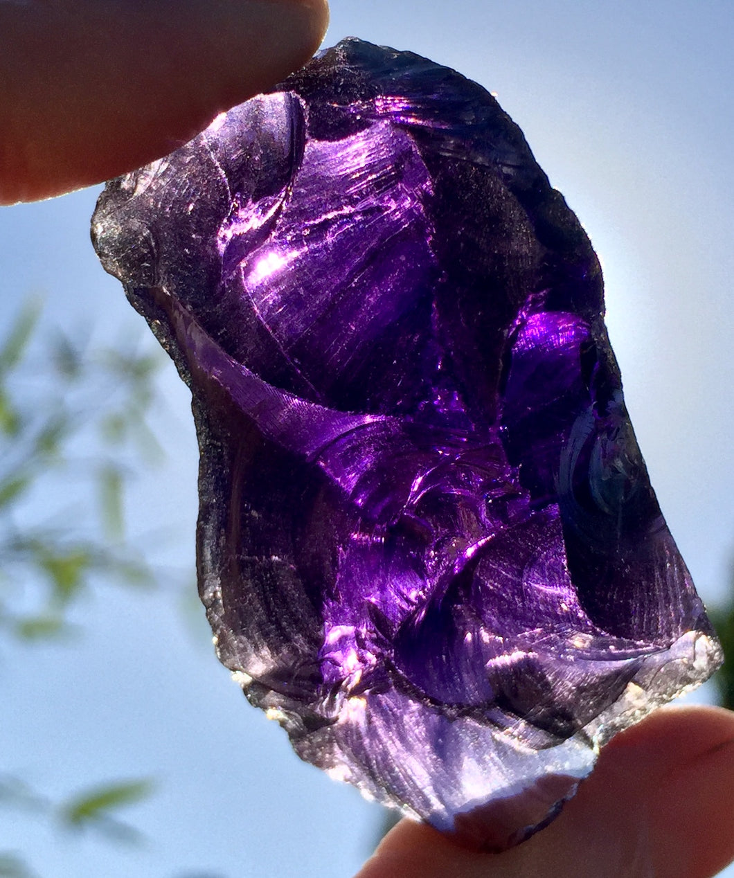 andara purple violet cristal 