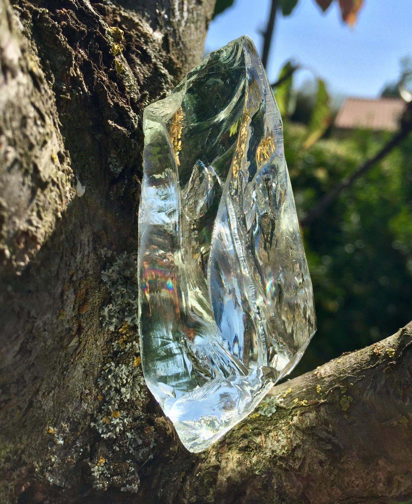 cristal andara translucide source lumière