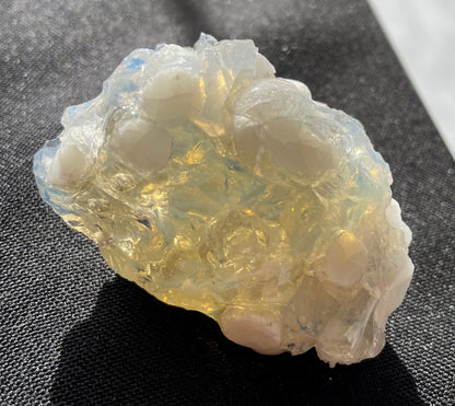 Rare ANDARA Perlé opalescent 68 g ~minéral etherium