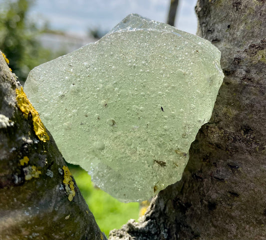 Lady Nellie Elder Sea Foam Monatomic Andara Crystal.