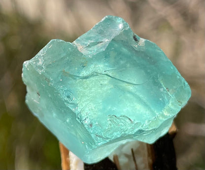 ANDARA• Africain bleu vert ~ 16 g  | cristal quantique 5D / REF BB1