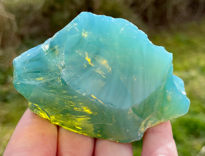 ANDARA Atypique Borealis Vert ~  261 g | cristal Quantique | Rxx