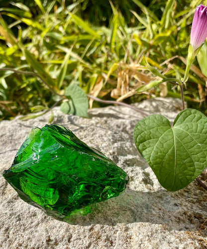 ANDARA• gaia-emeraude /  86 g /  Cristal de la Terre / REF 46