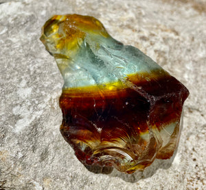 Rare ANDARA Dragon chamanique tricolore 152 g ~ minéral éthérium