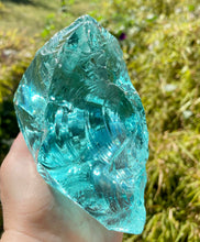 Charger l&#39;image dans la galerie, ANDARA• ALTAR Temple Aqua Cosmique blue Diamantine 1285 g | cristal quantique 5D
