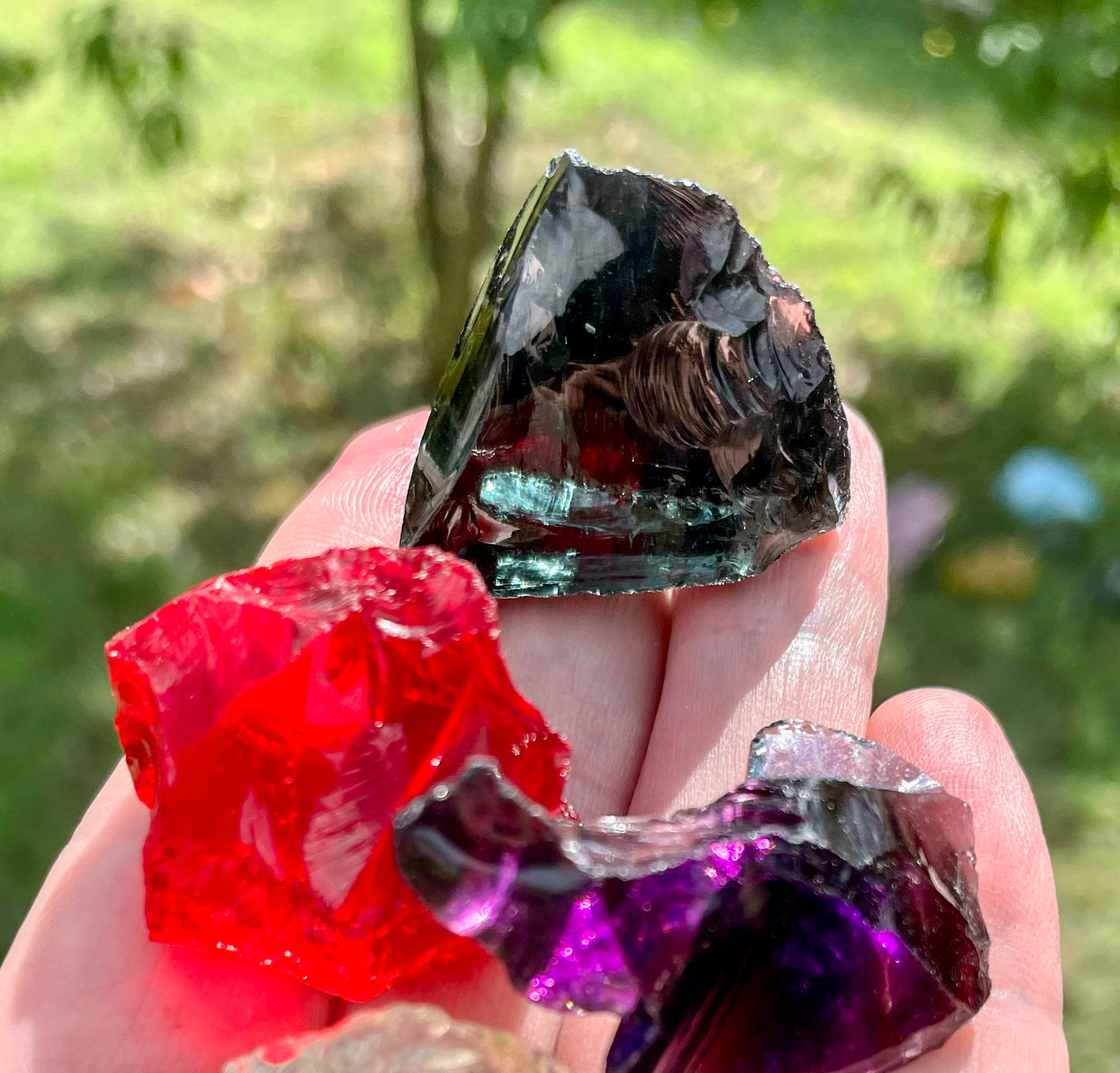 SET ANDARA• 9 Chakras  ~ lot n3 / 120 g | cristaux quantiques 5D