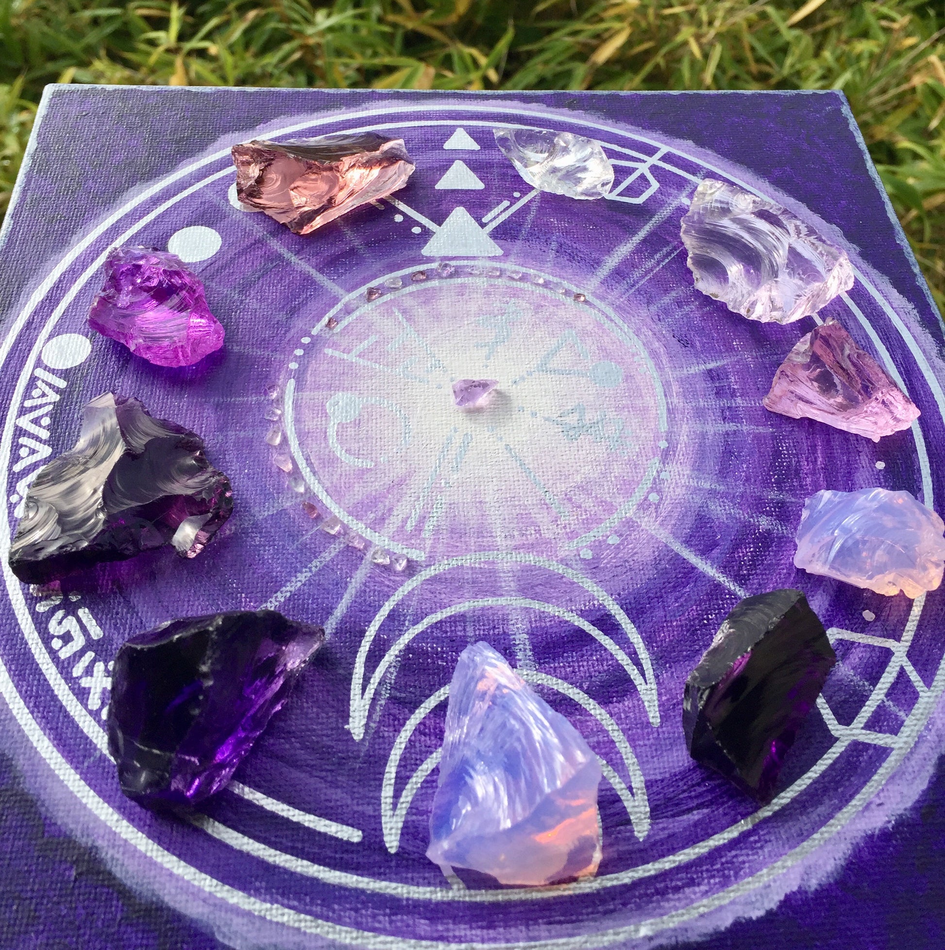 ANDARA Crystalline grid activation set.