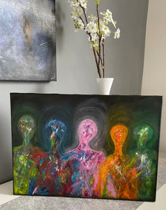 Etres Stellaires | peinture vibratoire | Art & Andara 12D