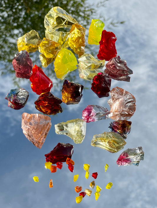 SET "Grille cristalline" ANDARA Feu Solaire de la création ~ 200 g / REF 27