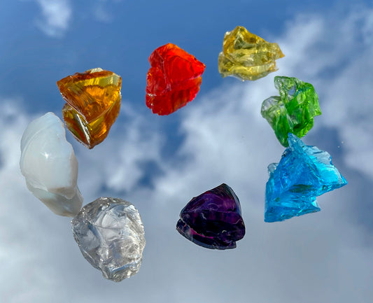 SET 8 Chakras ANDARA   ~ 52 g | C1 | cristal quantique 5D