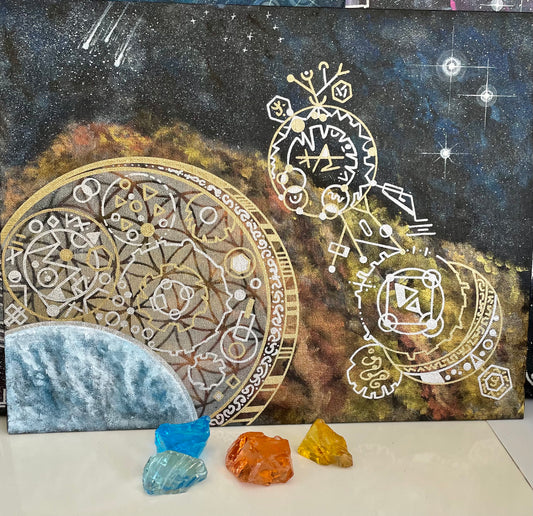 Pouvoir de la Lumière - ANDARAS | Panneau d’activation | Art Thérapie