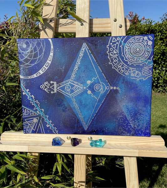 STARGATE 1111 | Art & ANDARA ~ Peinture vibratoire  | A