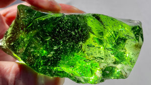 Rare ANDARA Vert Emeraude effervescent, crystal