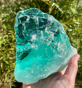 ANDARA ALTAR Temple Bleuté Aqua 3210 g | cristal quantique 5D