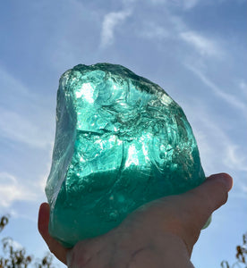 ANDARA ALTAR Temple Bleuté Aqua 3210 g | cristal quantique 5D