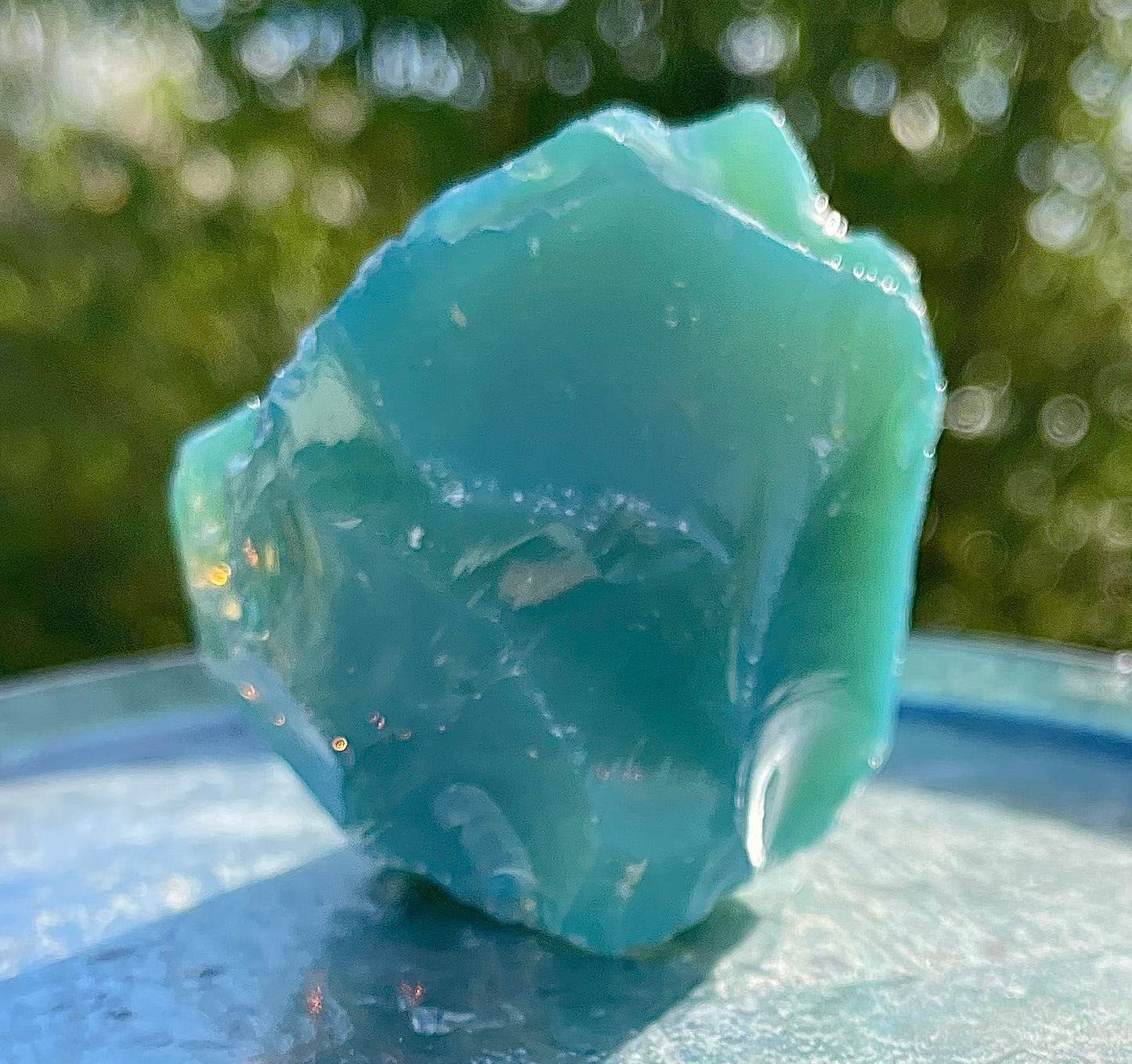 ANDARA• Mage de Sirius vert ~ 130 g | Cristal Quantique 5D