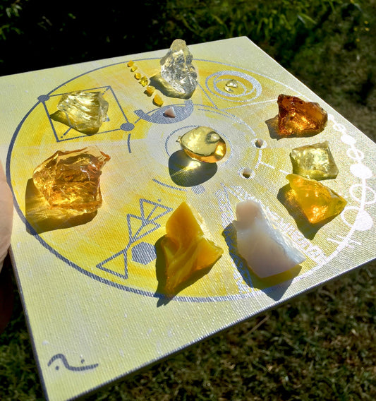 ANDARA Crystalline grid activation set.