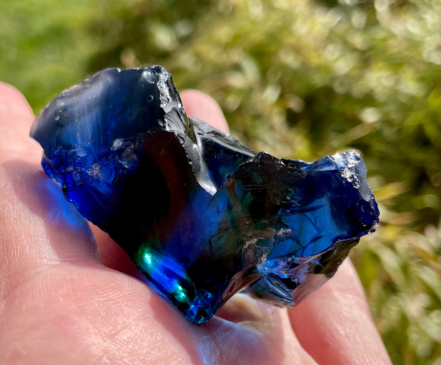 Rare ANDARA Chamane Dragon Indigo 58 g  ~ minéraux et cristaux