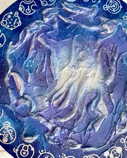Dragon de Sirius | Peinture vibratoire | Art Énergétique | Eclesiah