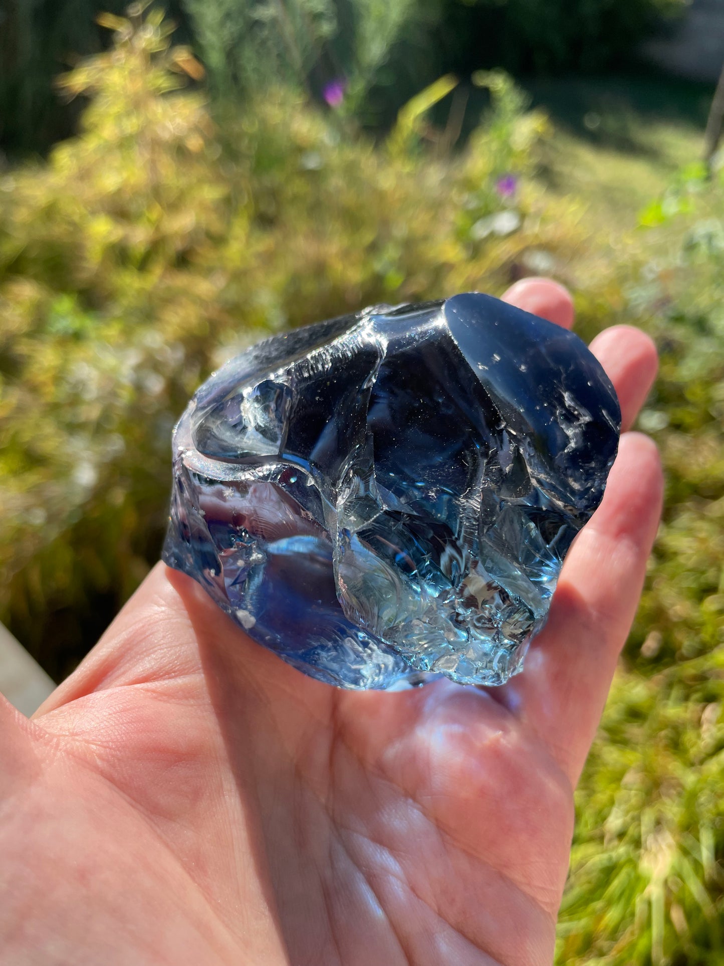 Rare ANDARA• Eloha Blue 248 g | quantum 5D crystal