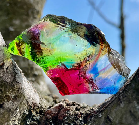 andara arc en ciel, andara rainbow, cristal, pierre andara