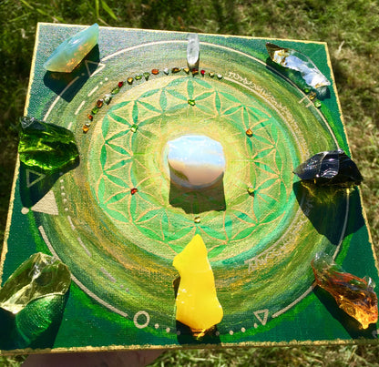 art vibratoire, portal of light, gaia, andara