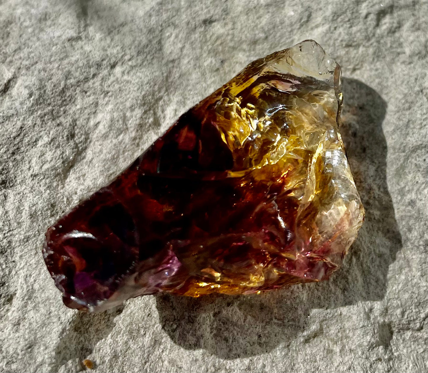 Baby ANDARA Ambre Or Violet de MU 20 g ~minéral etherium