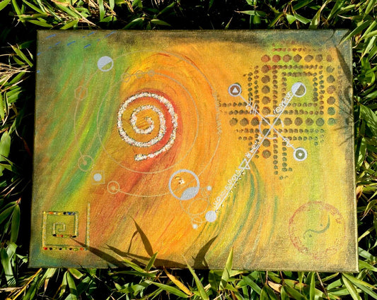 art vibratoire, intuitive art, soul art, andara