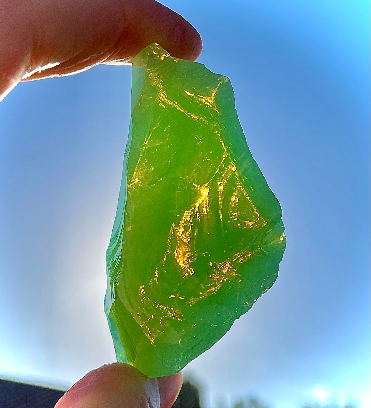 ANDARA opalescent Green Leaf 59 g