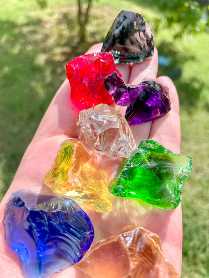 SET ANDARA• 9 Chakras  ~ lot n3 / 120 g | cristaux quantiques 5D