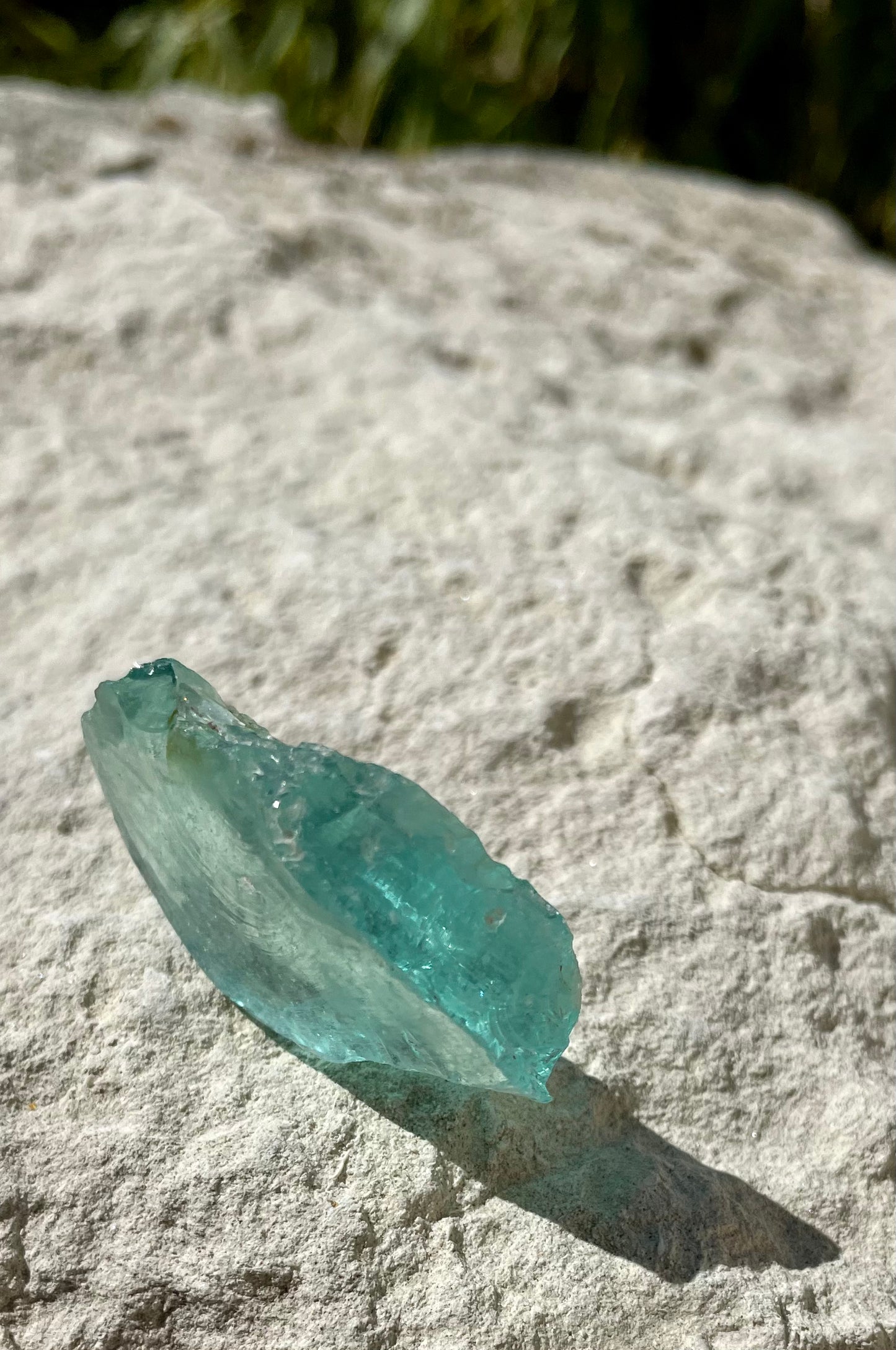 ANDARA• Africain bleuté ~ 13 g ~  BB | Cristal quantique 5D