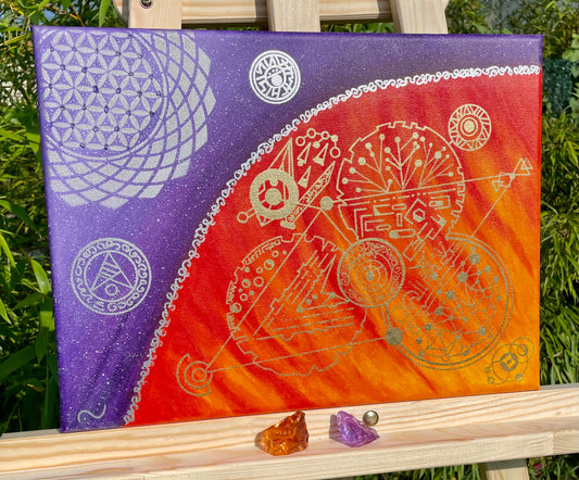 RISING TRUTH | Art & ANDARA ~ Peinture vibratoire