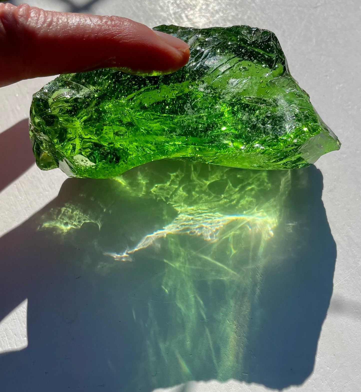 ANDARA• Vert Emeraude effervescent | 224 g ~ andaras cristaux / REF 54