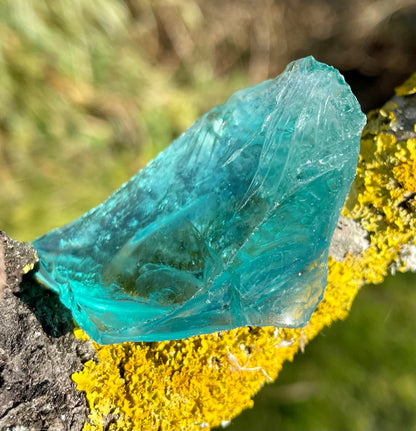 ANDARA Africain Bleu vert irisé 24 g ~  mineral monoatomique